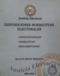Disposiciones normativas electorales vignette