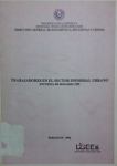 Trabajadores en el sector informal urbano vignette