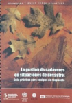 La gestión de cadáveres en situaciones de desastre vignette