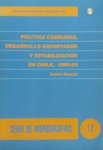 Política cambiaria, desarrollo exportador y estabilización en Chile, 1990-92 vignette