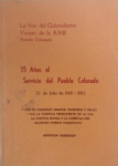 15 Años al Servicio del Pueblo Colorado vignette