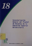 Caracterización General del Plantel de Docentes de la Educación Superior Universitaria vignette