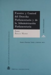 Fuentes y control del Derecho parlamentario y de la administración parlamentaria vignette